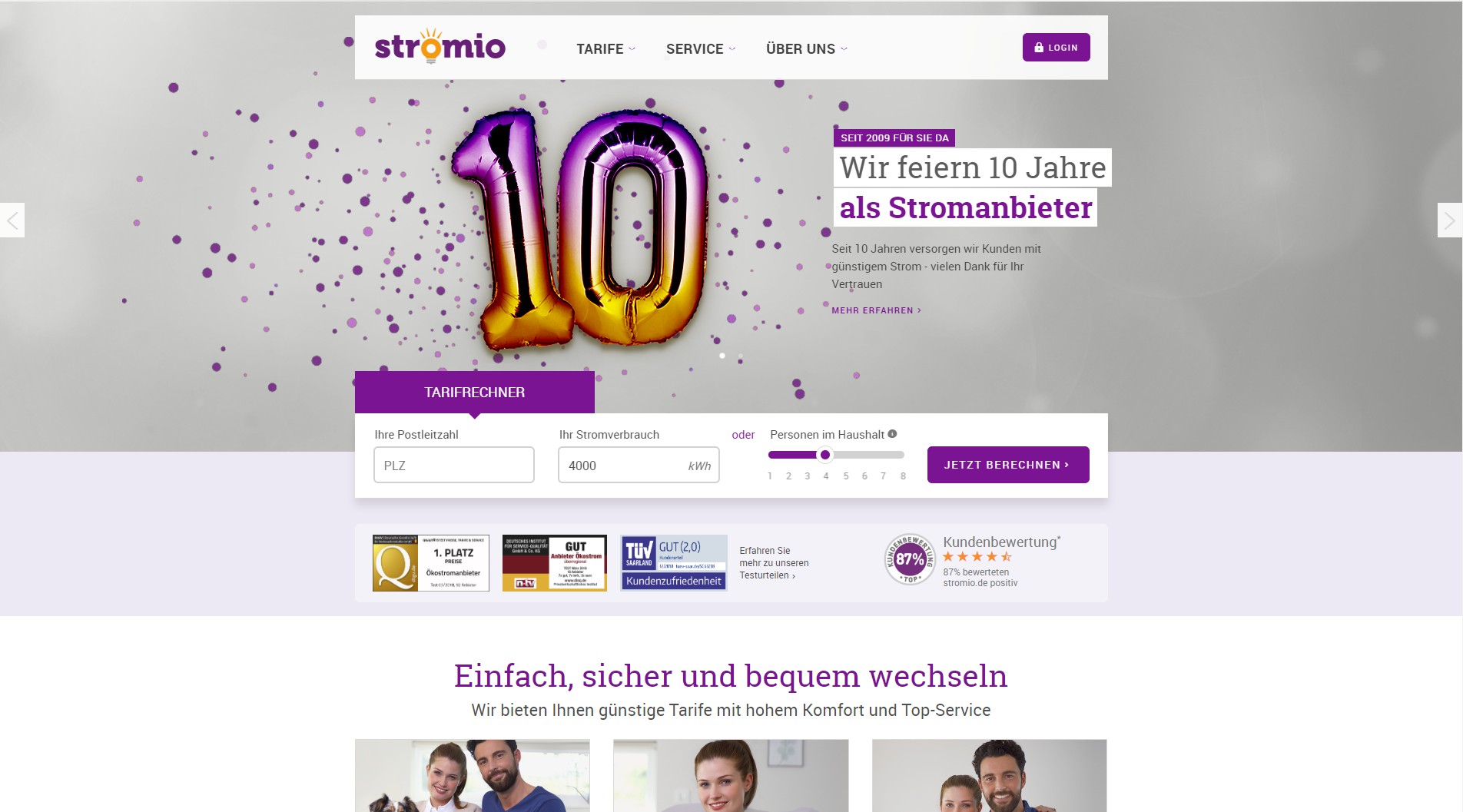 Stromio Website